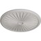 Ekena Millwork Leandros Ceiling Medallion (Canopies up to 5"), 33 1/8"OD x 3 1/2"ID x 1 3/8"P, Ultra Pure White CM33LEUWF - alternate 3